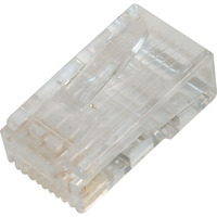 Digitus CAT.6 Modularstecker für Rundkabel, ungeschirmt, 1 Stück Pass through Stecker