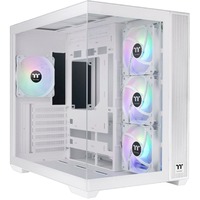 Thermaltake View 380 TG ARGB Snow , Tower-Gehäuse weiß, Tempered Glass x 2