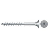 fischer Spanplattenschraube ClassicFast II 4,0x50 Senkkopf TX 500 Stück, mit Teilgewinde, verzinkt