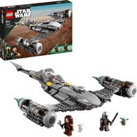 LEGO 75325 Star Wars Der N-1 Starfighter des Mandalorianers, Konstruktionsspielzeug aus Das Buch von Boba Fett, Spielzeug zum Bauen, Set mit Figur des Baby Yoda