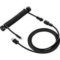 Sharkoon SGK50 Aviator Kabel Titan/Black schwarz, 1,85 Meter, Spiralkabel für SKILLER SGK50