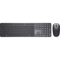 Dell Pro 7 ultraflache Tastatur und Maus (KM726), Desktop-Set schwarz, DE-Layout, Scherenmechanik