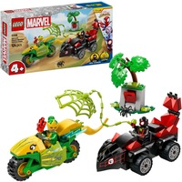 LEGO 11198 Marvel Spidey und seine Super-Freunde Actionspaß mit Spin und Electro in ihren Dino-Flitzern, Konstruktionsspielzeug 