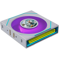 Lian Li UNI FAN SL-INF LCD FLEX 120 Wireless, Gehäuselüfter weiß, 120 mm
