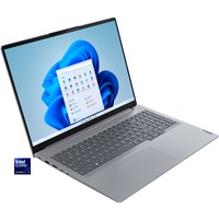 Lenovo ThinkBook 16 G7 IML (21MS004NGE), Notebook grau, Intel® Core™ Ultra 7 155H, Intel® Graphics, 16 GB DDR5, 512 GB (512 GB SSD), Windows 11 Pro