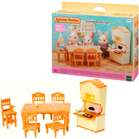 EPOCH Sylvanian Families - Landhaus Esszimmer, Konstruktionsspielzeug 