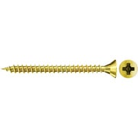 fischer Spanplattenschraube ClassicFast II 4,5x40 Senkkopf PZ 500 Stück, mit Vollgewinde