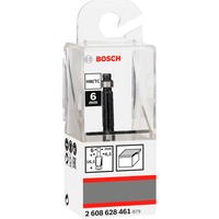 Bosch Laminat-Bündigfräser Standard for Wood, Ø 6,4mm Schaft Ø 6mm, zweischneidig, Anlaufkugellager unten