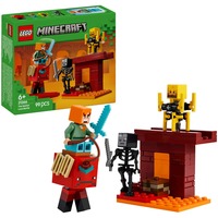 LEGO 21266 Minecraft Das Lava-Duell im Nether, Konstruktionsspielzeug