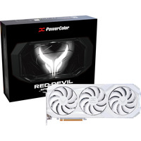 PowerColor Radeon RX 9070 XT Red Devil 16GB OC WHITE, Grafikkarte weiß, RDNA4, GDDR6, 3x DisplayPort, 1x HDMI 2.1