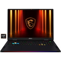 MSI Raider A18 HX A9WIG-080, Gaming-Notebook schwarz, AMD Ryzen 9 9955HX3D, NVIDIA GeForce RTX 5080, 64 GB DDR5, 2 TB (2 TB SSD), Windows 11 Home