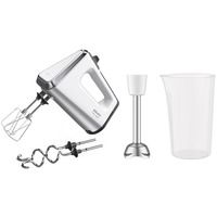 Krups Handmixer 3Mix 9000 GN9121 weiß/silber, 750 Watt