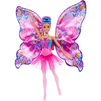Mattel Barbie Tanz und Flatter Puppe mit 2-in-1-Verwandlung