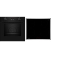 Neff BX46PIB0, Backofen-Set schwarz/edelstahl