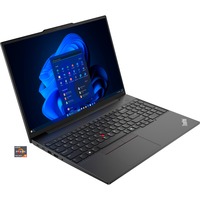 Lenovo ThinkPad E16 AMD G2 (21M50025GE), Notebook schwarz, AMD Ryzen 5 7535HS, AMD Radeon 660M, 8 GB DDR5, 256 GB (256 GB SSD), Windows 11 Pro