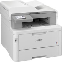 Brother MFC-L8340CDW, Multifunktionsdrucker hellgrau, USB, LAN, WLAN, Scan, Kopie, Fax