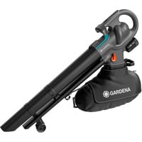 GARDENA Akku-Laubsauger/Laubbläser PowerJet Collect 18V P4A, Ready-To-Use Set grau/schwarz, Li-Ion Akku 4,0Ah, POWER FOR ALL ALLIANCE