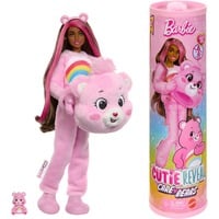 Mattel Barbie Cutie Reveal Care Bears Series - Hurrabärchi, Spielfigur