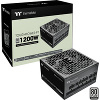 Thermaltake Toughpower PT 1200W, PC-Netzteil 1x 12 Pin High Power GPU, 5x PCIe, Kabelmanagement, 1200 Watt