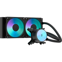 Fractal Design Radius 240 RGB Black, Wasserkühlung schwarz