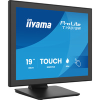 iiyama ProLite T1931SR-B2S, LED-Monitor 48 cm (19 Zoll), schwarz (matt), SXGA, IPS, Touchscreen, HDMI, DP, VGA