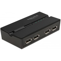 DeLOCK USB 2.0 Switch für 4 PC an 4 Geräte, USB-Switch