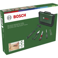 Bosch Heimwerken & Garten Easy Starter Werkzeug Set, 14-teilig, Werkzeug-Set grün/schwarz, im Textil-Reißverschlussetui