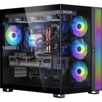 ALTERNATE Gaming-PC Window Edition • RTX 5070 Ti • AMD Ryzen™ 7 7800X3D • 32 GB RAM schwarz/transparent, Windows 11 Home