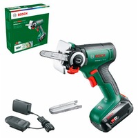 Bosch Akku-Säge NanoBlade UniversalCut 18V-65, 18Volt, Kettensäge grün/schwarz, Li-Ionen Akku 2,5Ah, POWER FOR ALL ALLIANCE