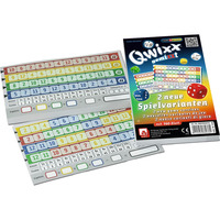 Pegasus Qwixx - Gemixxt Zusatzblöcke, Würfelspiel 2 Stück