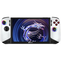 MSI MSI Claw 8 AI+ A2VM-091 Polar Tempest Edition　, Handheld-Konsole weiß/schwarz