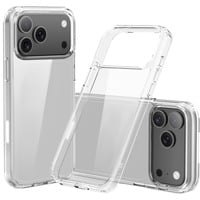 Nevox StyleShell SHOCKFlex, Handyhülle transparent, iPhone 17 Pro