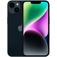 Apple iPhone 14 256GB Generalüberholt, Handy Mitternacht, nur eSIM