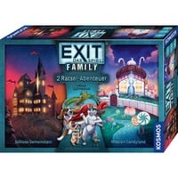 KOSMOS EXIT - Das Spiel Family: Schloss Gemeinstein / Mission Candyland, Partyspiel