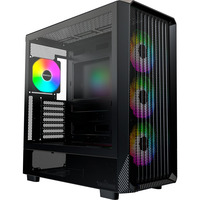 Montech X5 , Tower-Gehäuse schwarz, Tempered Glass