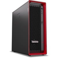 Lenovo ThinkStation P5 (30GA009EGE), PC-System schwarz/rot, Windows 11 Pro for Workstations