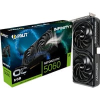Palit GeForce RTX 5060 Infinity 2 OC, Grafikkarte DLSS 4, 3x DisplayPort, 1x HDMI 2.1