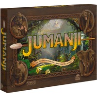 Spin Master Jumanji - deutsche Neuauflage, Brettspiel das actiongeladene Familienspiel für 2–4 mutige Abenteurer ab 8 Jahren