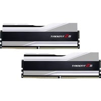 G.Skill DIMM 64 GB DDR5-6000 (2x 32 GB) Dual-Kit, Arbeitsspeicher silber, F5-6000J3238G32GX2-TZ5S, Trident Z5, INTEL XMP