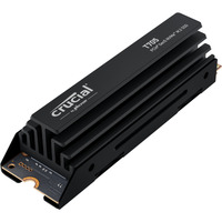 Crucial T705 4 TB, SSD schwarz, PCIe 5.0 x4, NVMe 2.0, M.2 2280, inkl. Aluminium Kühlkörper