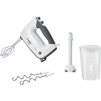 Bosch Handmixer ErgoMixx MFQ37470 weiß/grau, 750 Watt, mit Mixfuß