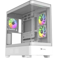 Thermaltake View 290 Snow White, Tower-Gehäuse weiß, Tempered Glass x 2