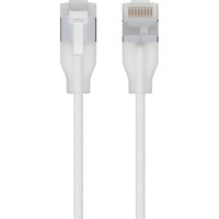 Ubiquiti UniFi Etherlighting Cat.6a Premium-Patchkabel weiß, 12 Meter, gesleevt
