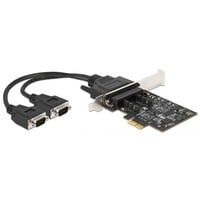 DeLOCK PCI Express Karte zu 2 x Seriell RS-422/485 mit 15 kV ESD Schutz