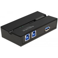 DeLOCK USB 3.0 Switch für 2 PC an 1 Gerät, USB-Switch