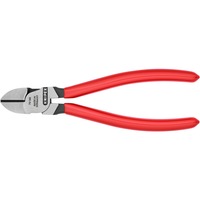 KNIPEX Seitenschneider 70 01 160, Schneid-Zange rot, Länge 160mm