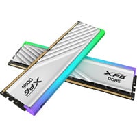 ADATA DIMM 48 GB DDR5-6000 (2x 24 GB) Dual-Kit, Arbeitsspeicher weiß, AX5U6000C3624G-DTLABRWH, XPG Lancer Blade RGB, INTEL XMP, AMD EXPO