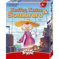 Amigo Amigo Koffer, Katze & Sombrero, Kartenspiel 