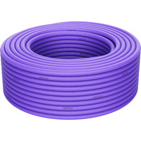 Digitus Professional Cat.6 F/UTP Verlegekabel simplex, Cca violett, 100 Meter Rolle