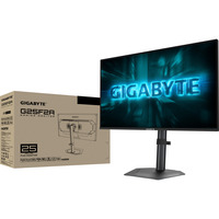 GIGABYTE G25F2A, Gaming-Monitor 62.2 cm (24.5 Zoll), schwarz (matt), FullHD, SS-IPS, HDMI, DP, Lautsprecher, 240Hz Panel